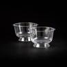 coupe a dessert sur pied - en plastique - resistant au froid