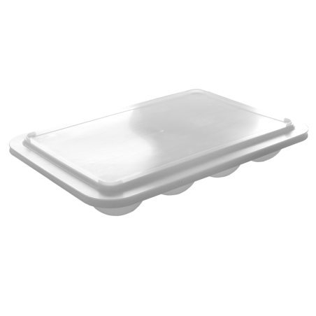 Couvercle pour Bac a Patons Alveoles - 60 x 40 cm - photo avec bac Couvercle pour Bac a Patons Alveoles - 60 x 40 cm - photo avec bac