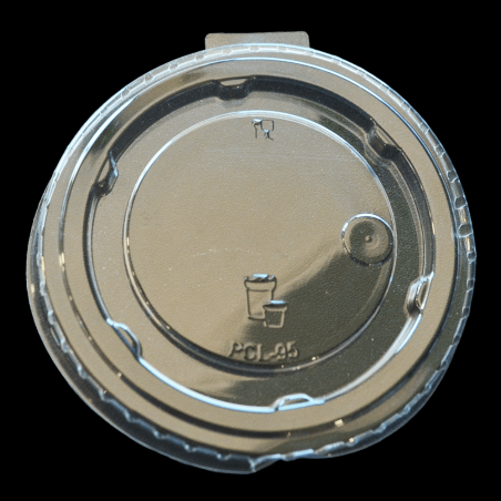 couvercle plat transparent non perforé couvercle plat transparent non perforé
