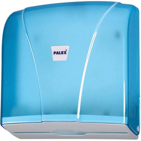 Distributeur Essuie-Mains - Classique - Bleu Transparent Distributeur Essuie-Mains - Classique - Bleu Transparent