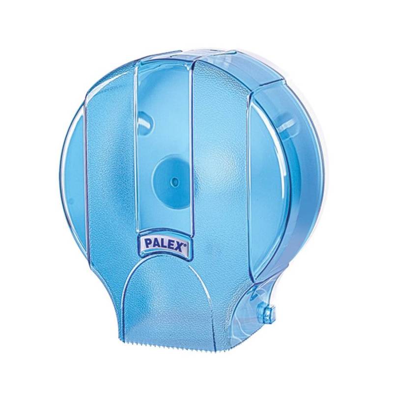 Dérouleur de Papier Toilette - Jumbo Mini - Couleur Bleu Transparent Dérouleur de Papier Toilette - Jumbo Mini - Couleur Bleu Transparent
