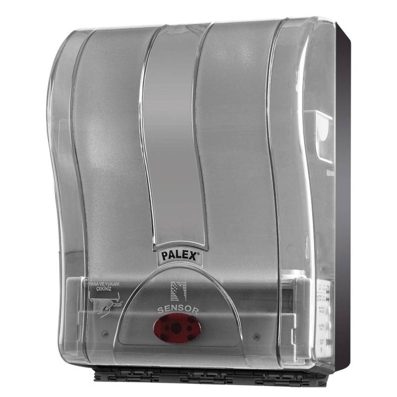Distributeur Automatique d'Essuie-Mains Prestige - Fumé Transparent Distributeur Automatique d'Essuie-Mains Prestige - Fumé Transparent
