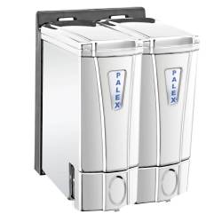 Double Distributeur de Savon - Mini - Chrome
