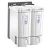 Double Distributeur de Savon - Mini - Chrome