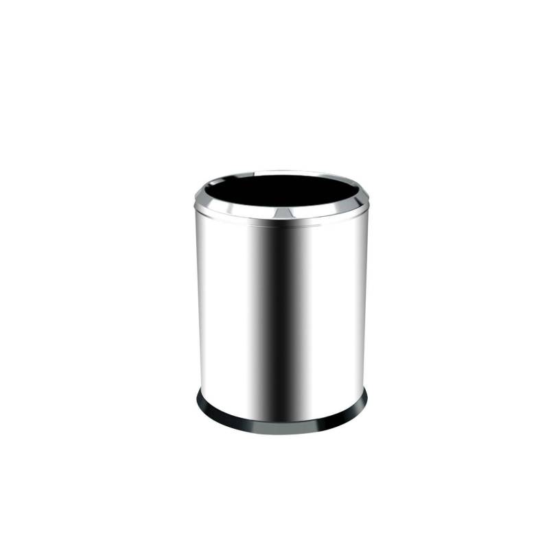 Poubelle Ouverte - Acier Inox Chromé - 4 tailles - 5L Poubelle Ouverte - Acier Inox Chromé - 4 tailles - 5L