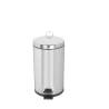Poubelle à Pédale - Acier Inox Chromé  - 8 tailles - 16L