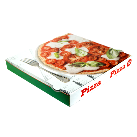 Boite pizza en carton 32cm Restaurant