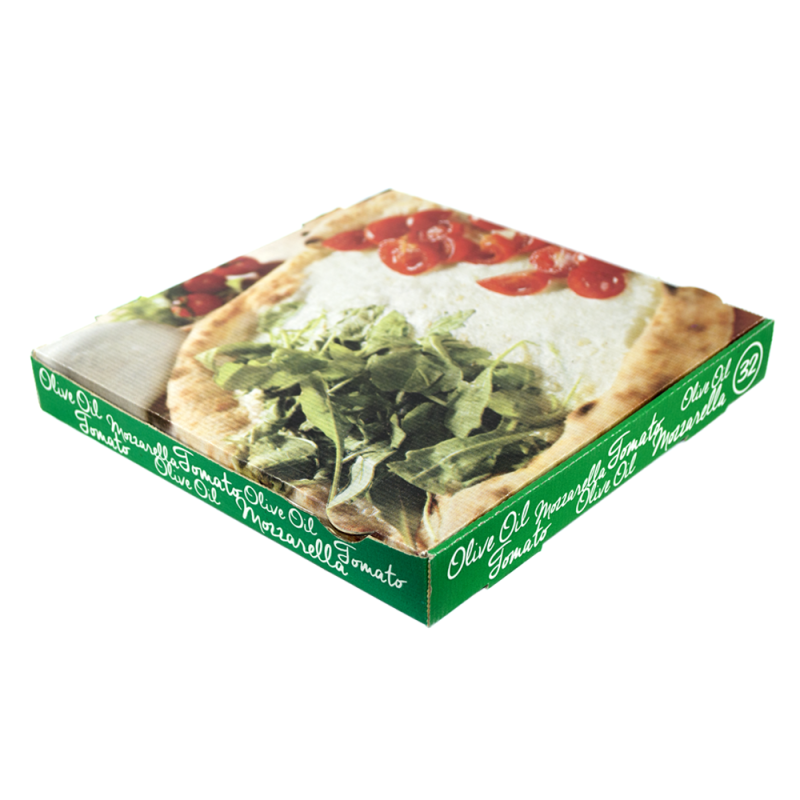 Boîtes de Carton à Pizza,Boîte à Pizza avec Motif 30x30x3 cm 100 Pièces Italien 