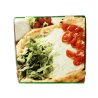 Boite à pizza motif italia