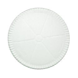 Assiette carton 33 pizza pour le service