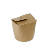 pot a pates en carton kraft brun - 750 ml