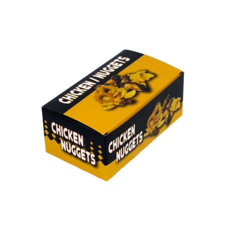 Boite Nuggets - Small 14.5 cm - visuel Poulet - en carton