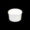 pot a glace Carton Blanc ecologique recyclable - 1 boule - 80 ml