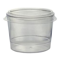 verrine bodega avec couvercle plat