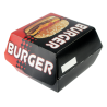 Boite Burger Rouge - 8,5 cm - (colis x 950 unités)