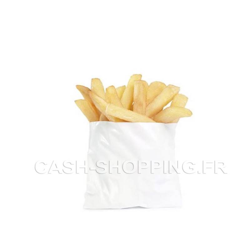 Sachet Frites en Papier - 12x10 ou 16x16 cm