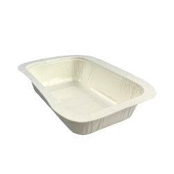 Barquette Biopap SI07 - 410 ml -Compostable et écologique - vue de trois quart