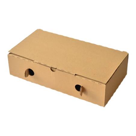 Boite Calzone Neutre Kraft - 33cm (colis x100) Boite Calzone Neutre Kraft - 33cm (colis x100)
