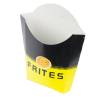 Cornet Frites - Noir et Jaune - 14,5 cm - par 900