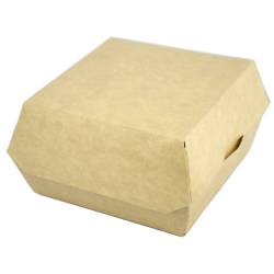 Boite Big Burger Kraft - 12 cm - x450