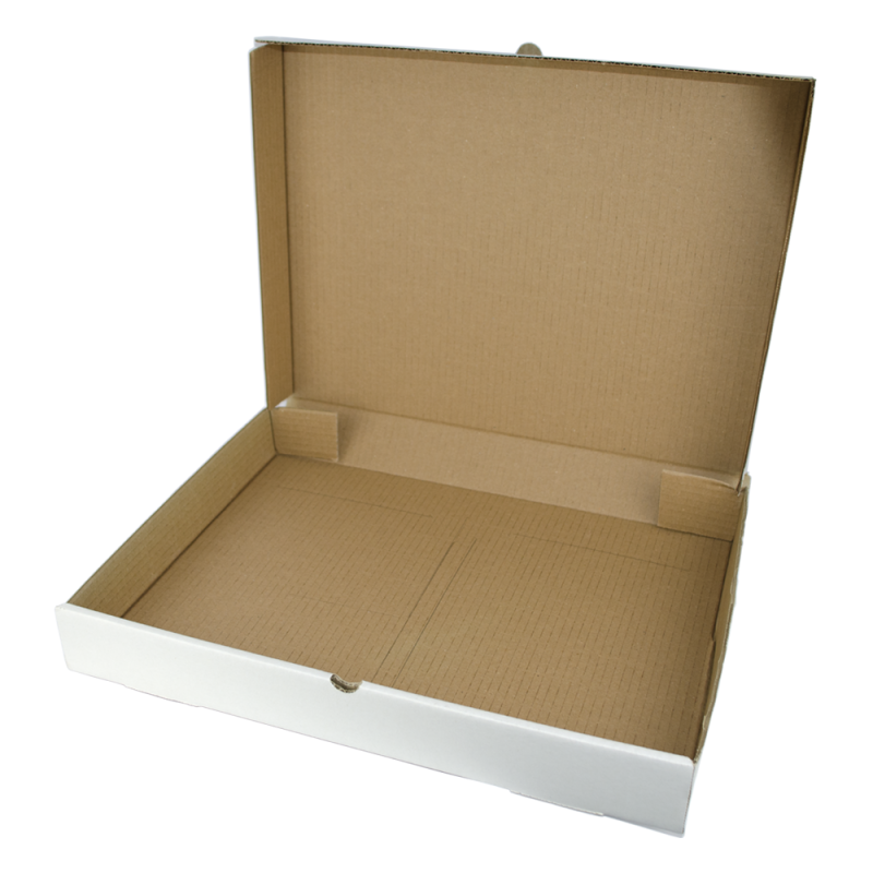 boite plateau traiteur en carton blanc
