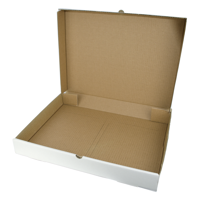 Boite Blanche en Carton pour Plateau Traiteur - 430 x 290 x 60 mm