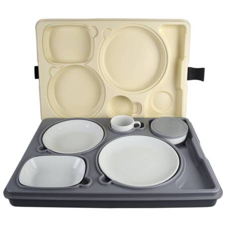 Plateau Repas Isotherme - 5 Compartiments - Resital