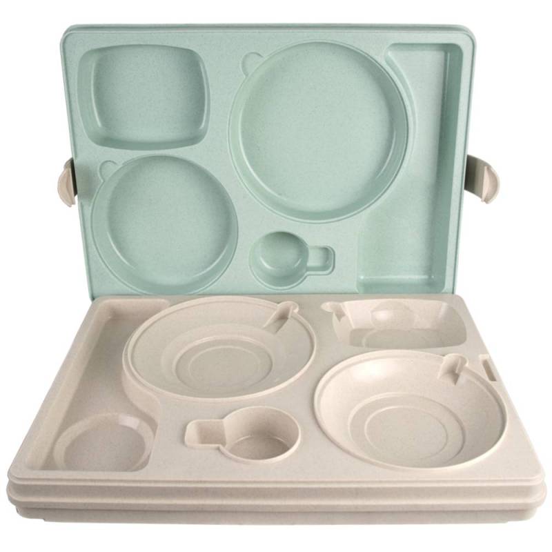 Plateau Repas Isotherme Bleu 5C