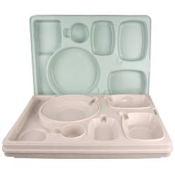 Plateau Repas Isotherme - Bleu - 6C