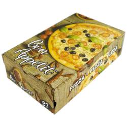 Boite Calzone 27x16x7cm - Bon Appétit-Pizza