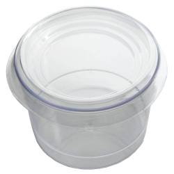 Verrine plastique ronde transparente ''Bodega'' 170ml 77mm H58mm