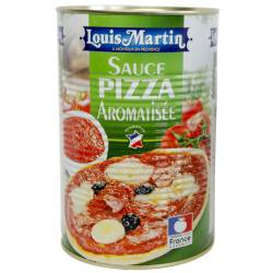 Sauce tomate pour professionnel de la pizza avec une base de basilic et d'origan