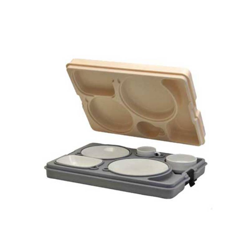 Plateau Repas Isotherme - 5 Compartiments