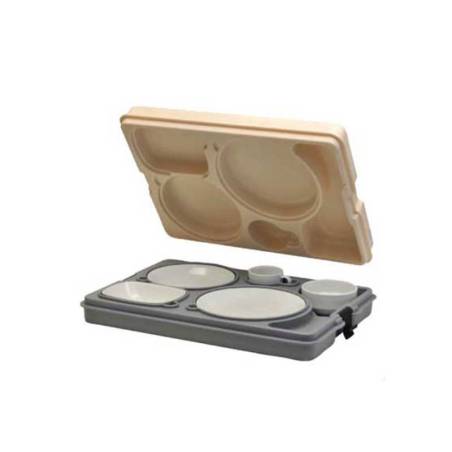Plateau Repas Isotherme - 5 Compartiments Plateau Repas Isotherme - 5 Compartiments