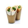 Pot à  wrap - kraft - 6 cm